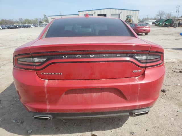 2C3CDXHG6FH824637 - 2015 DODGE CHARGER SXT RED photo 6