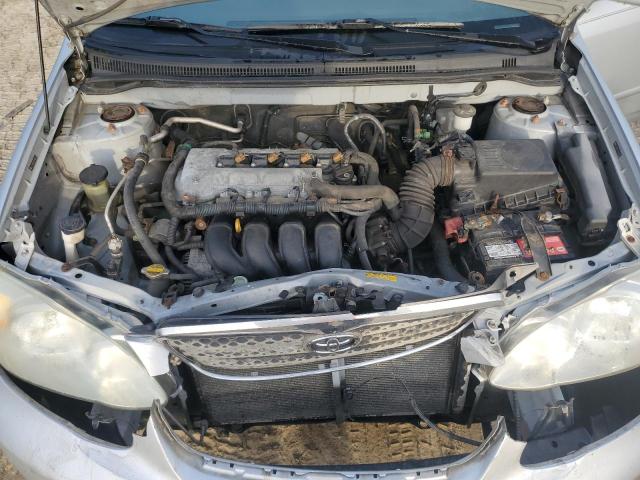 2T1BR32E35C468715 - 2005 TOYOTA COROLLA CE SILVER photo 11