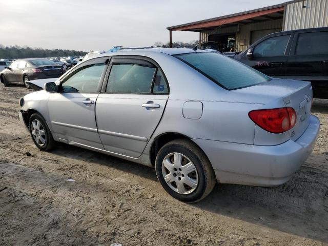 2T1BR32E35C468715 - 2005 TOYOTA COROLLA CE SILVER photo 2