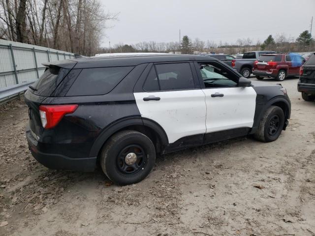 1FM5K8ABXMGA43171 - 2021 FORD EXPLORER POLICE INTERCEPTOR Ağ foto 3
