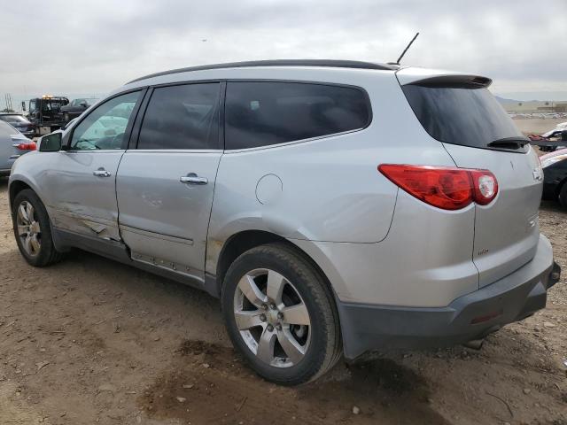 1GNKVLED1CJ307061 - 2012 CHEVROLET TRAVERSE LTZ SILVER photo 2