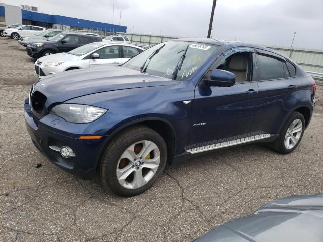 5UXFG2C50CL781080 - 2012 BMW X6 XDRIVE35I BLUE photo 1