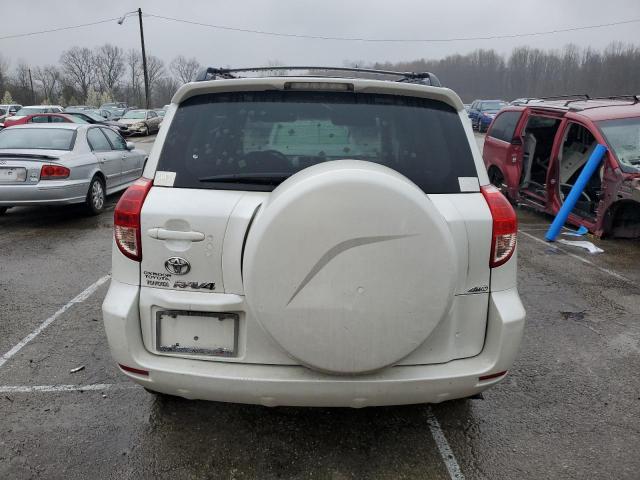 JTMBD31V875111448 - 2007 TOYOTA RAV4 LIMITED WHITE photo 6