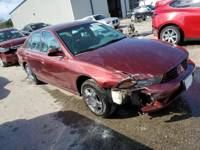 4A3AA46G13E173561 - 2003 MITSUBISHI GALANT ES RED photo 4