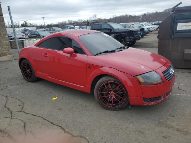 TRUWC28N121033797 - 2002 AUDI TT QUATTRO RED photo 4