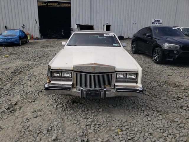 1G6EL5789FE629406 - 1985 CADILLAC ELDORADO WHITE photo 5