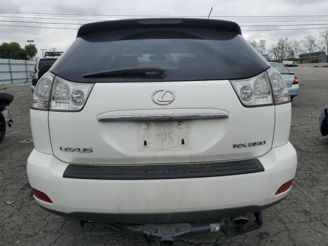 2T2GK31U88C055711 - 2008 LEXUS RX 350 WHITE photo 6