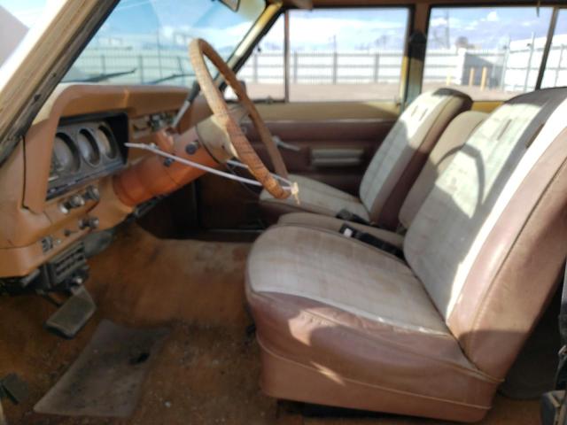 J7A15MP032043 - 1977 JEEP WAGONEER TAN photo 7