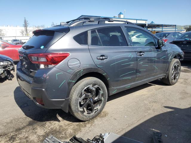 JF2GTHMC4N8287328 - 2022 SUBARU CROSSTREK LIMITED GRAY photo 3