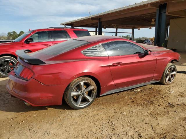 1FA6P8AM4F5311051 - 2015 FORD MUSTANG RED photo 3