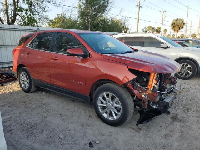 2GNAXKEV7L6264853 - 2020 CHEVROLET EQUINOX LT ORANGE photo 4