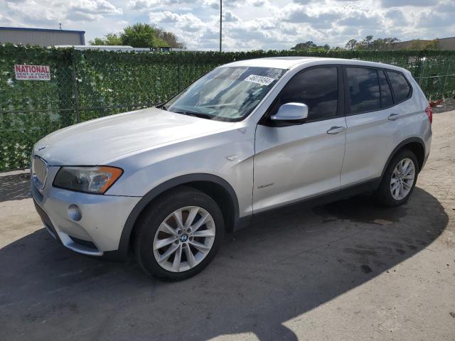 5UXWX9C53D0A27976 - 2013 BMW X3 XDRIVE28I SILVER photo 1