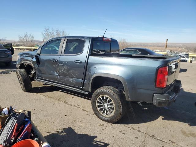 1GCGTEEN3K1129211 - 2019 CHEVROLET COLORADO ZR2 BLUE photo 2