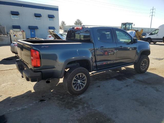 1GCGTEEN3K1129211 - 2019 CHEVROLET COLORADO ZR2 BLUE photo 3