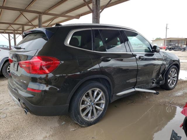 5UXTR7C50KLE88419 - 2019 BMW X3 SDRIVE30I BLACK photo 3