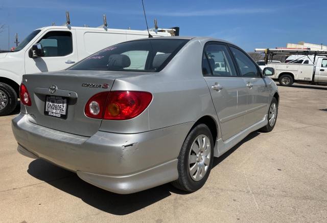 1NXBR32E84Z338071 - 2004 TOYOTA COROLLA CE GRAY photo 4