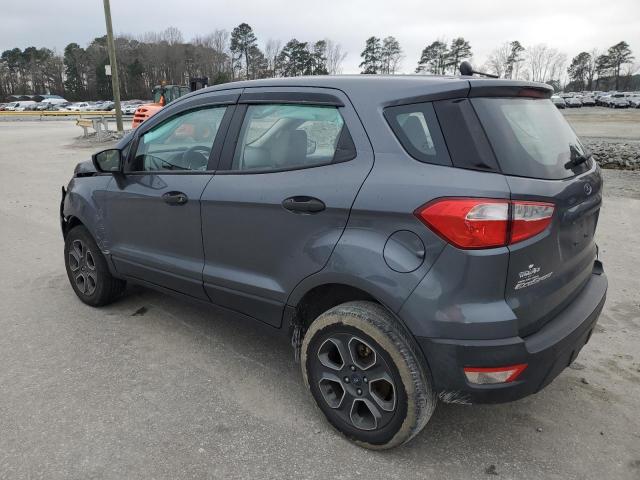 MAJ6P1SL0JC225351 - 2018 FORD ECOSPORT S CHARCOAL photo 2