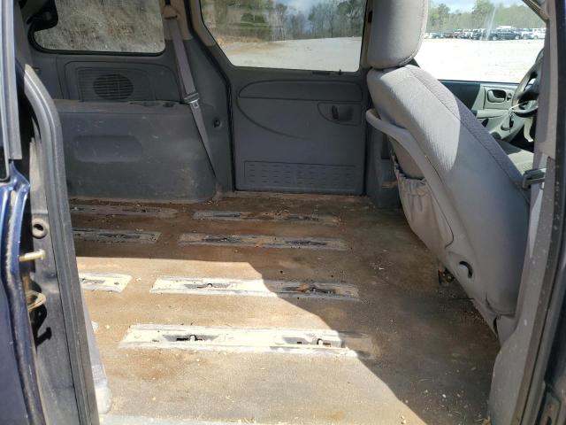 1A4GP45R16B690437 - 2006 CHRYSLER TOWN & COU BLUE photo 11