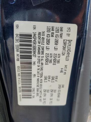 1A4GP45R16B690437 - 2006 CHRYSLER TOWN & COU BLUE photo 13