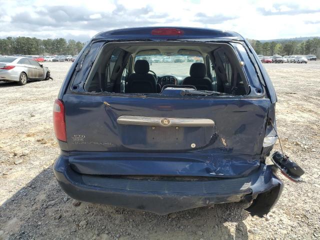 1A4GP45R16B690437 - 2006 CHRYSLER TOWN & COU BLUE photo 6