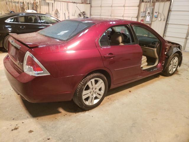 3FAHP08187R156928 - 2007 FORD FUSION SEL BURGUNDY photo 3