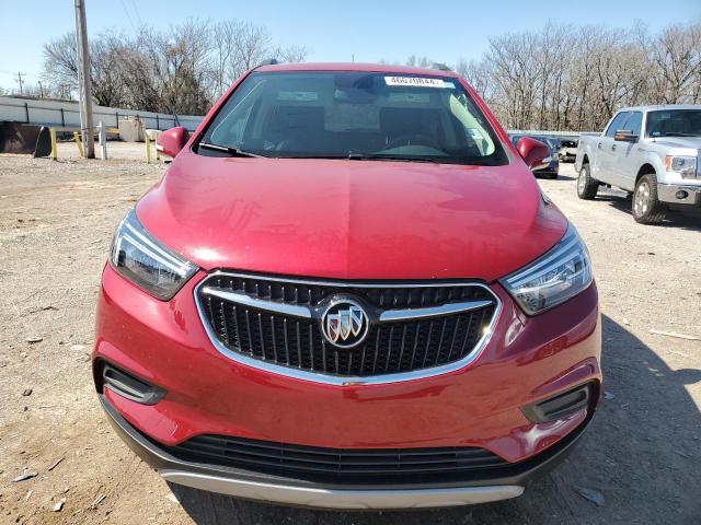 KL4CJASB7KB782989 - 2019 BUICK ENCORE PREFERRED RED photo 5