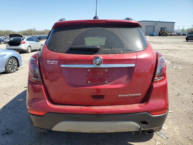 KL4CJASB7KB782989 - 2019 BUICK ENCORE PREFERRED RED photo 6