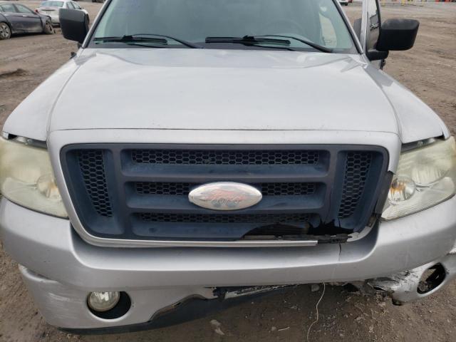 1FTRF02W97KC02521 - 2007 FORD F150 SILVER photo 11