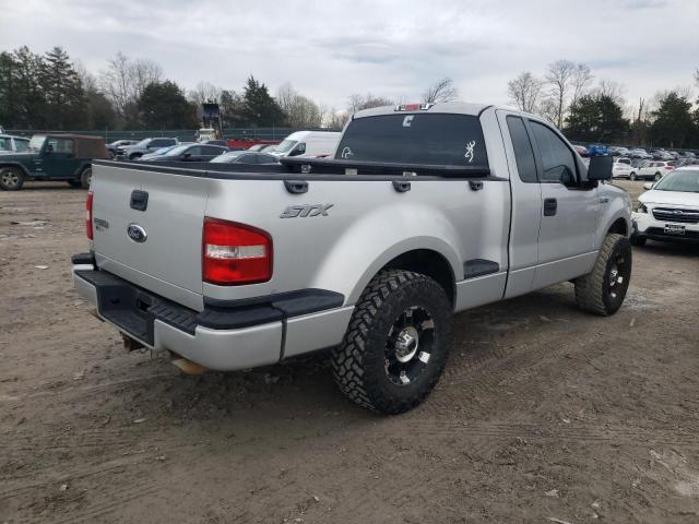 1FTRF02W97KC02521 - 2007 FORD F150 SILVER photo 3