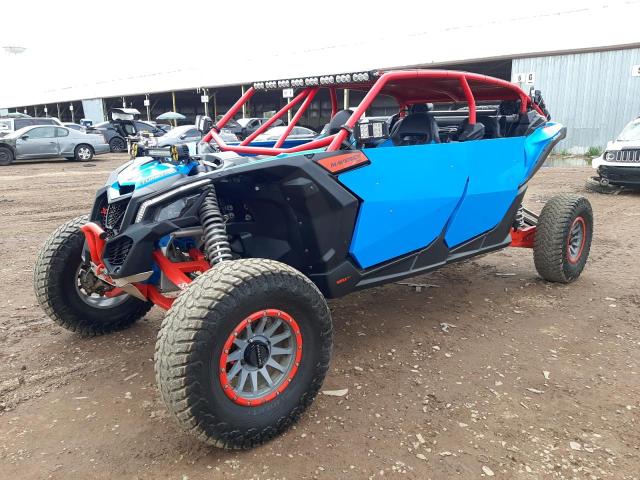 3JBVNAV47LK000358 - 2020 CAN-AM MAVERICK X RS TURBO RR BLUE photo 2