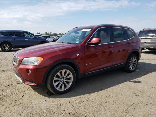 5UXWX9C50D0A29278 - 2013 BMW X3 XDRIVE28I BURGUNDY photo 1