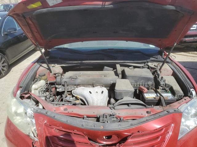 4T1BE46KX7U006333 - 2007 TOYOTA CAMRY CE RED photo 11