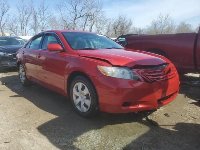 4T1BE46KX7U006333 - 2007 TOYOTA CAMRY CE RED photo 4