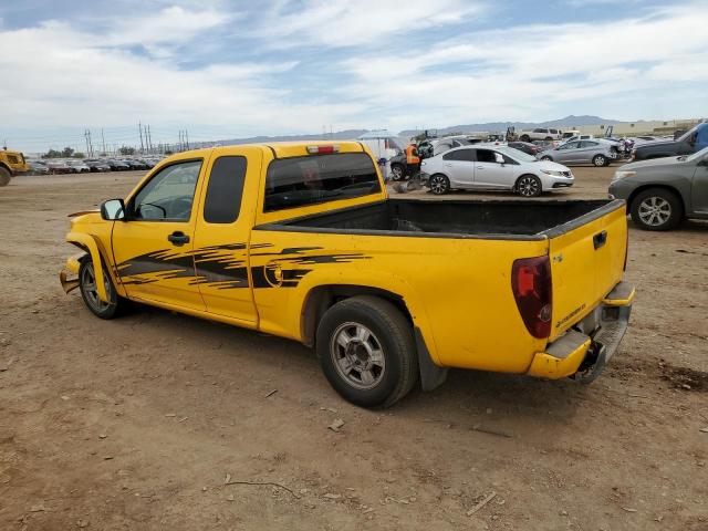 1GCCS196958203711 - 2005 CHEVROLET COLORADO YELLOW photo 2