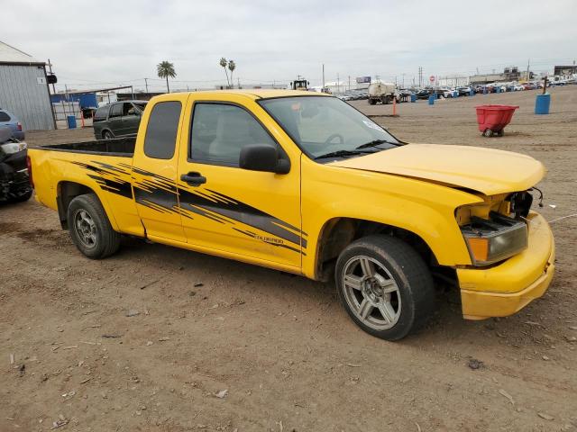 1GCCS196958203711 - 2005 CHEVROLET COLORADO YELLOW photo 4