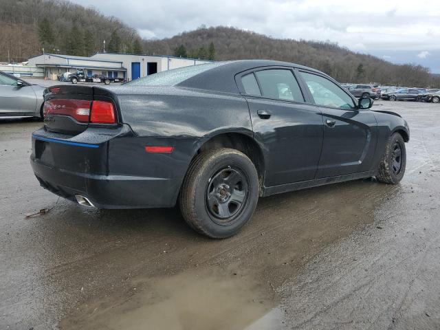 2C3CDXAG6DH522854 - 2013 DODGE CHARGER POLICE BLACK photo 3