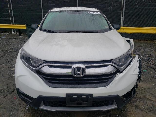 2HKRW6H36JH219282 - 2018 HONDA CR-V LX WHITE photo 5