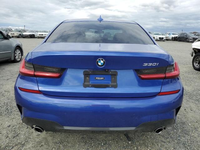 WBA5R1C50KAE81647 - 2019 BMW 330I BLUE photo 6