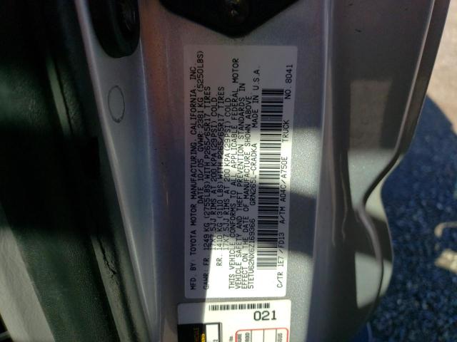 5TETU62NX6Z169366 - 2006 TOYOTA TACOMA PRERUNNER ACCESS CAB SILVER photo 12