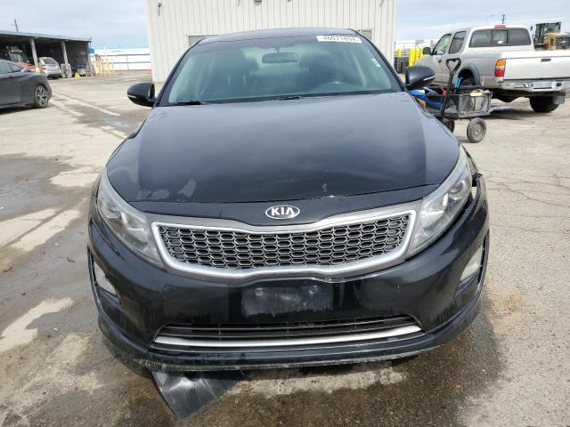 KNAGM4AD3F5083119 - 2015 KIA OPTIMA HYBRID BLACK photo 5