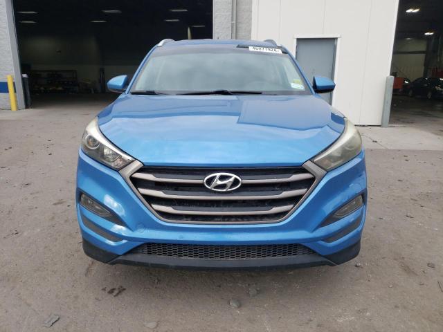 KM8J33A43GU209536 - 2016 HYUNDAI TUCSON LIMITED BLUE photo 5