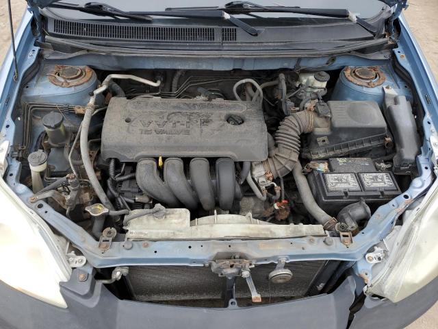 2T1KR30E27C678504 - 2007 TOYOTA COROLLA MA XR BLUE photo 11