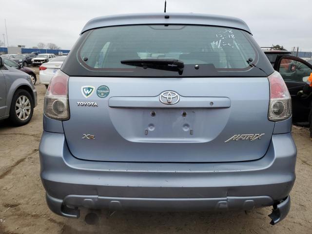 2T1KR30E27C678504 - 2007 TOYOTA COROLLA MA XR BLUE photo 6