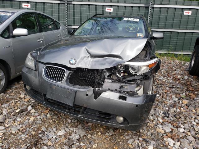 WBANN73577CN04025 - 2007 BMW 530 XIT GRAY photo 9