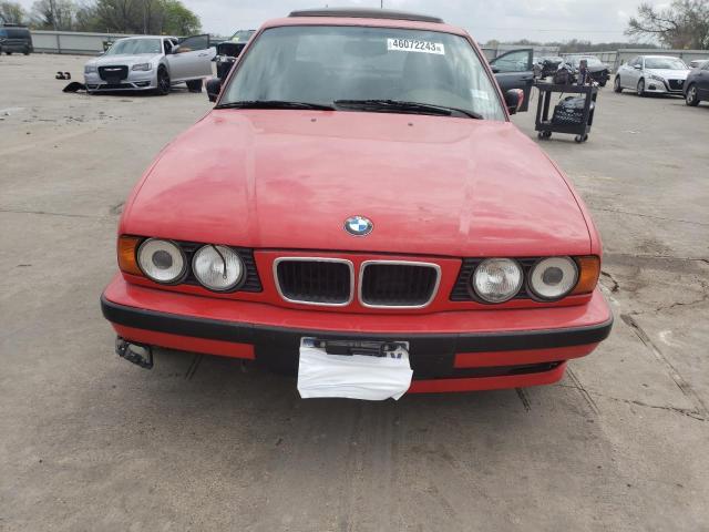 WBAHE6322SGF31182 - 1995 BMW 540 I AUTOMATIC RED photo 5