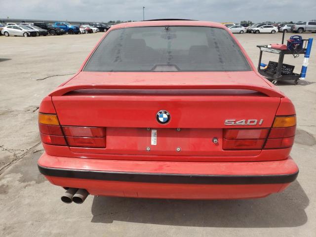 WBAHE6322SGF31182 - 1995 BMW 540 I AUTOMATIC RED photo 6