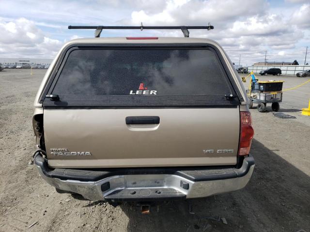 5TEUU42N16Z248823 - 2006 TOYOTA TACOMA ACCESS CAB თაფლისფერი ფოტო 6