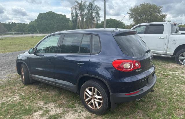 WVGBV7AX5BW564303 - 2011 VOLKSWAGEN TIGUAN S BLUE photo 3