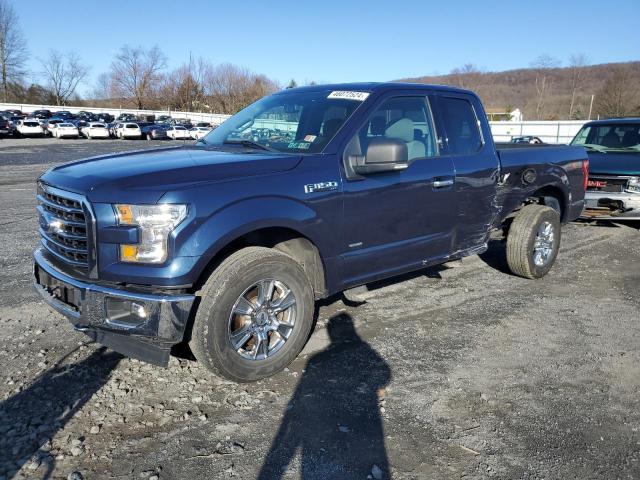 1FTFX1EG9HFC76428 - 2017 FORD F150 SUPER CAB BLUE photo 1