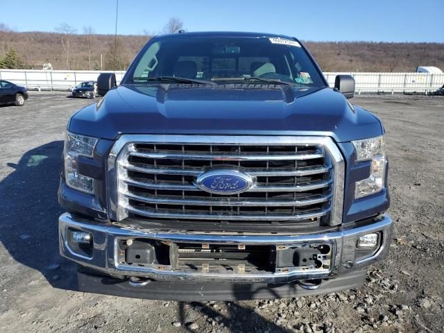 1FTFX1EG9HFC76428 - 2017 FORD F150 SUPER CAB BLUE photo 5